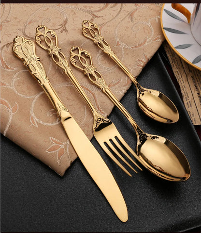 European Cutlery Set 24 Pieces