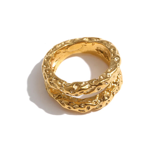 Elegant Gold-Plated Rings