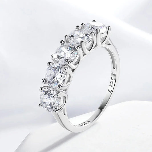 Dazzling Moissanite Bridal Ring