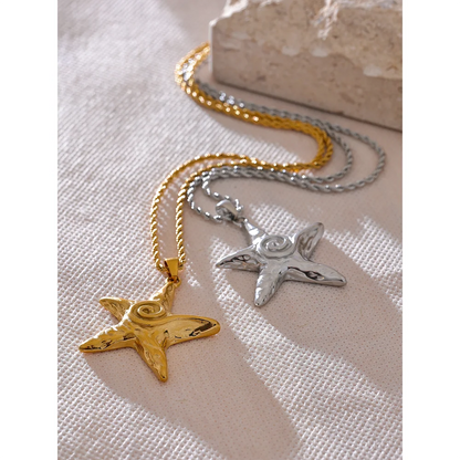 Elegant Starfish Pendant Necklace