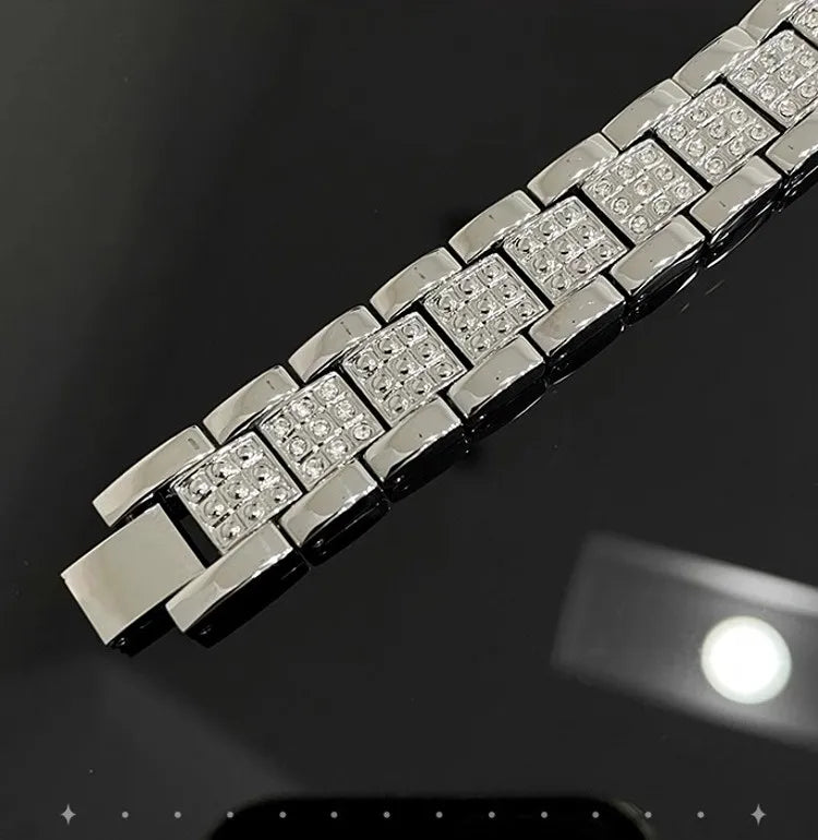 Diamond Watch - Elegant Hollow-Out Mechanical Watch