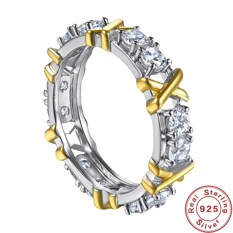 Elegant Zircon Crystal Ring