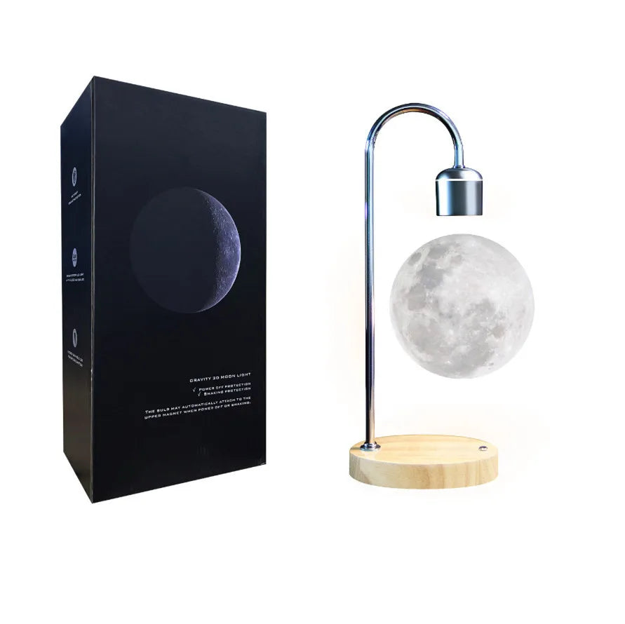 Magnetic Floating Moon Lamp - DEVAN