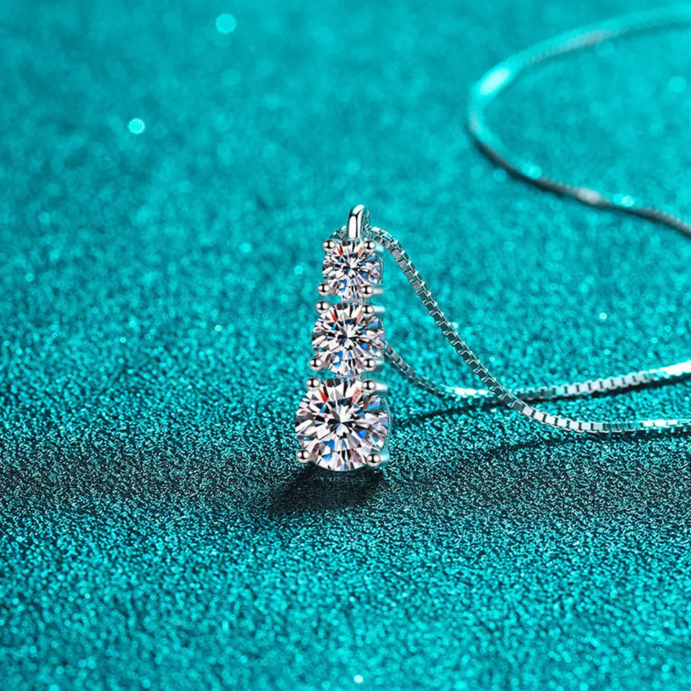 Moissanite Diamond Necklace