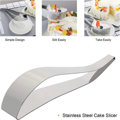 Premium Stainless Steel Cake and Pie Slicer - DEVAN