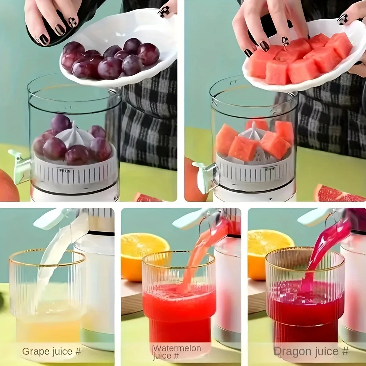 Portable Wireless Fruit Juicer - DEVAN