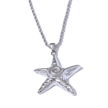 Elegant Starfish Pendant Necklace