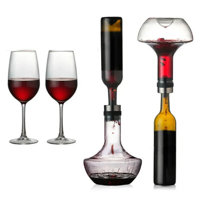 Sophisticated 3-in-1 Wine Decanter - DEVAN™