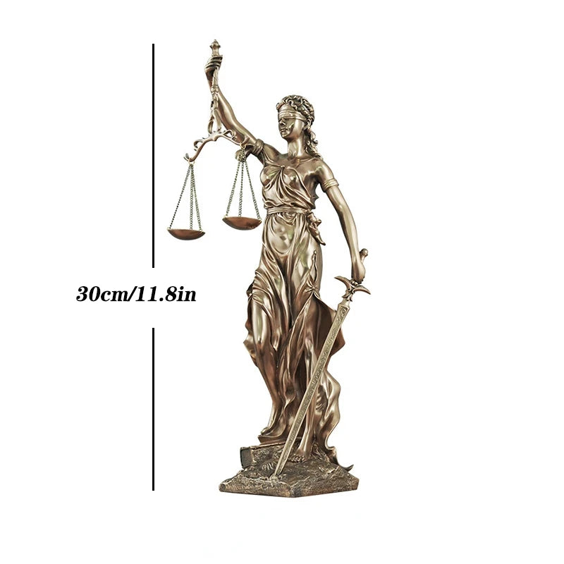 Themis Sculpture Goddess of Justice - DEVAN