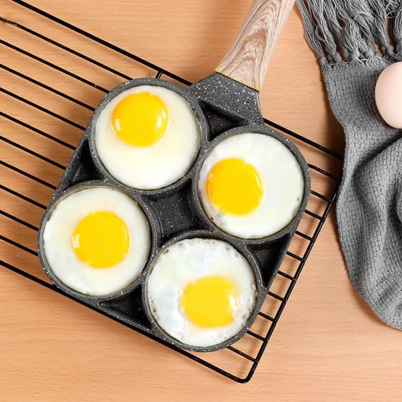 Non-stick Egg Frying Pan with 4 Holes - DEVAN