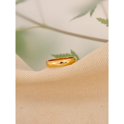 Elegant 18k Gold Plated Ring