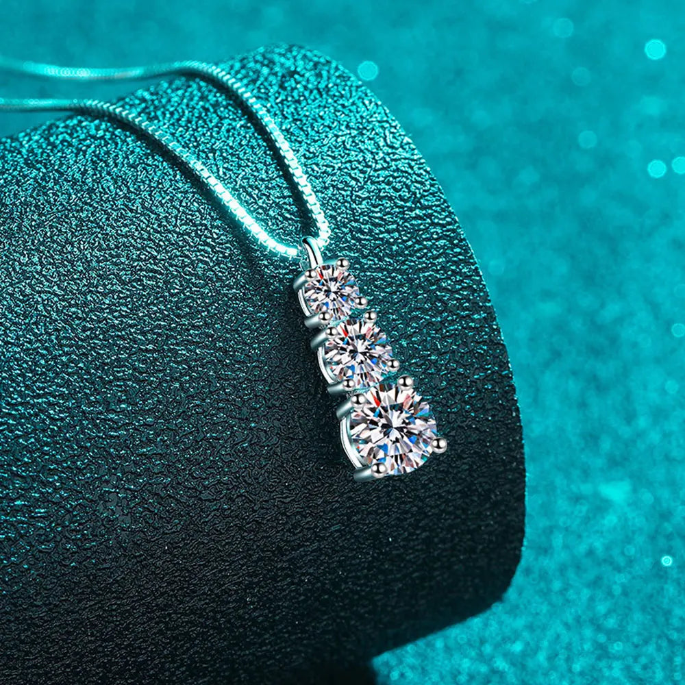 Moissanite Diamond Necklace