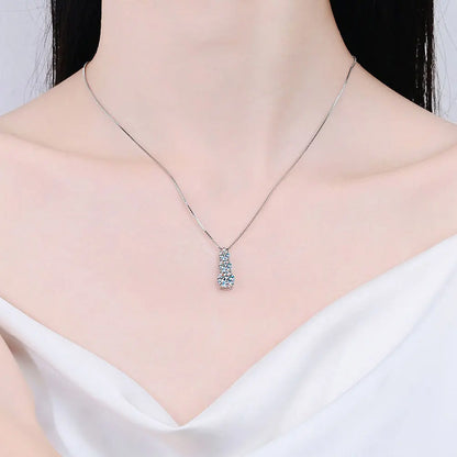 Moissanite Diamond Necklace