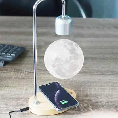 Magnetic Floating Moon Lamp - DEVAN