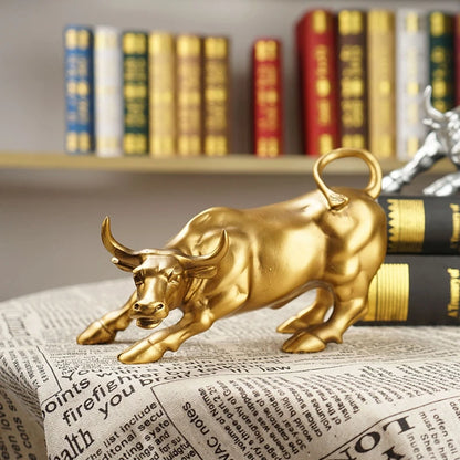 Wall Street Bull Sculpture - DEVAN