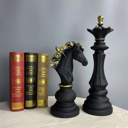 Chess Piece Sculpture 3 Pieces - DEVAN