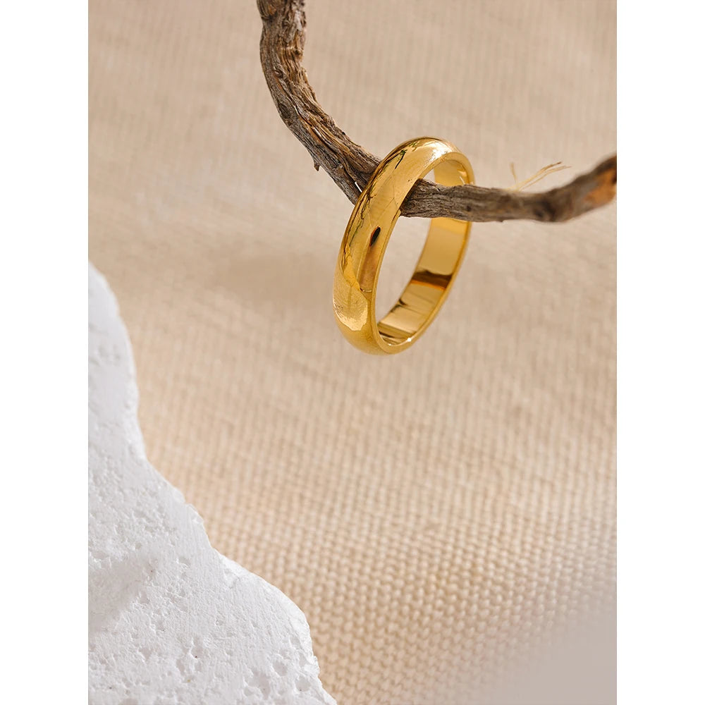 Elegant 18k Gold Plated Ring