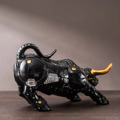 Wall Street Mechanical Bull Sculpture - DEVAN