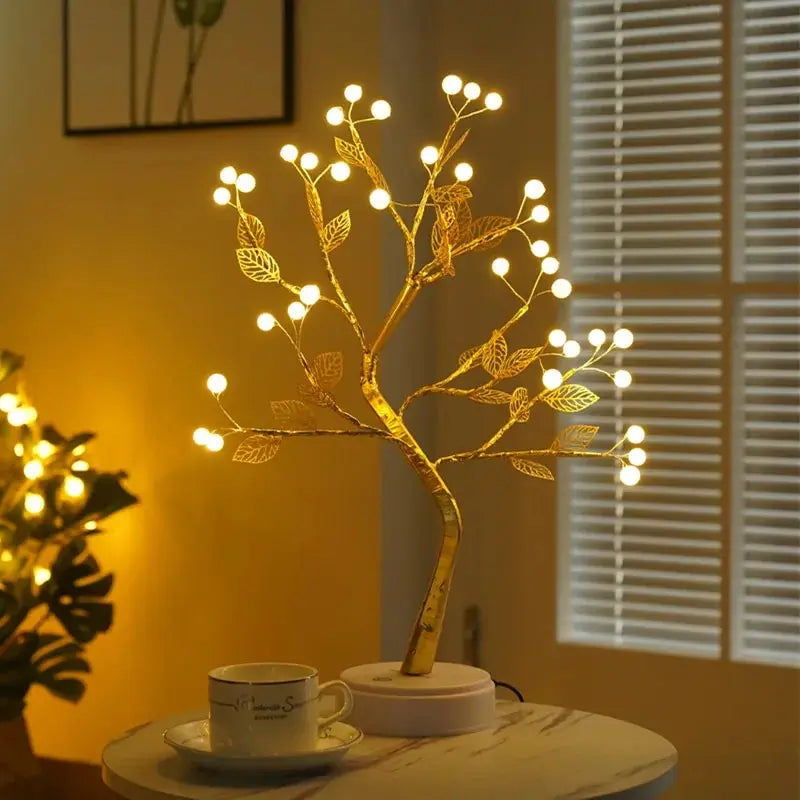 DEVAN Glowing Tree Table Lamp